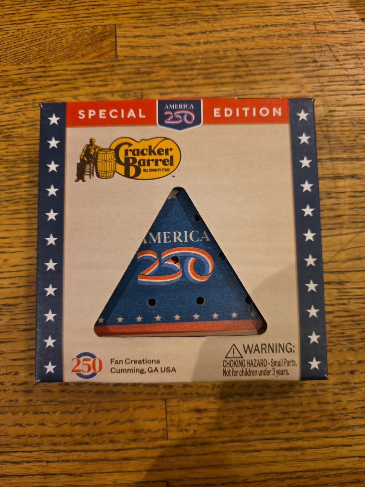 Cracker Barrel America 250 Special Edition Peg Game Patriotic