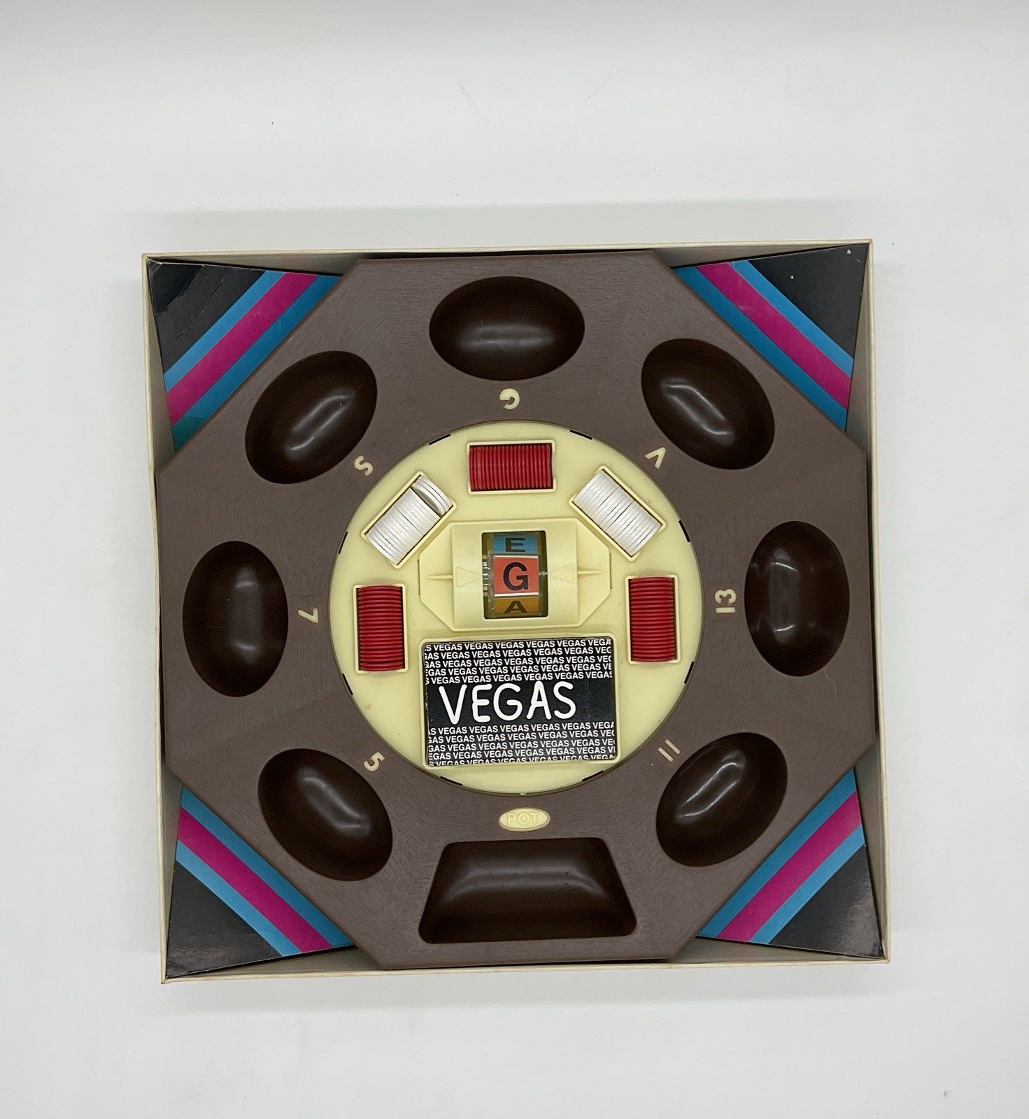 Vintage 1973 Milton Bradley VEGAS Board Game Complete